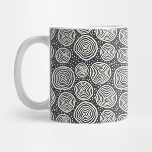 Tree Stump Pattern Mug